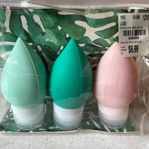 MY TAGALONGS Silicone Refillable TRAVEL BOTTLES
